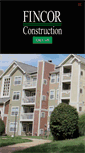 Mobile Screenshot of fincorconstruction.com